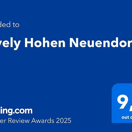 Lovely Hohen Neuendorf Exterior foto